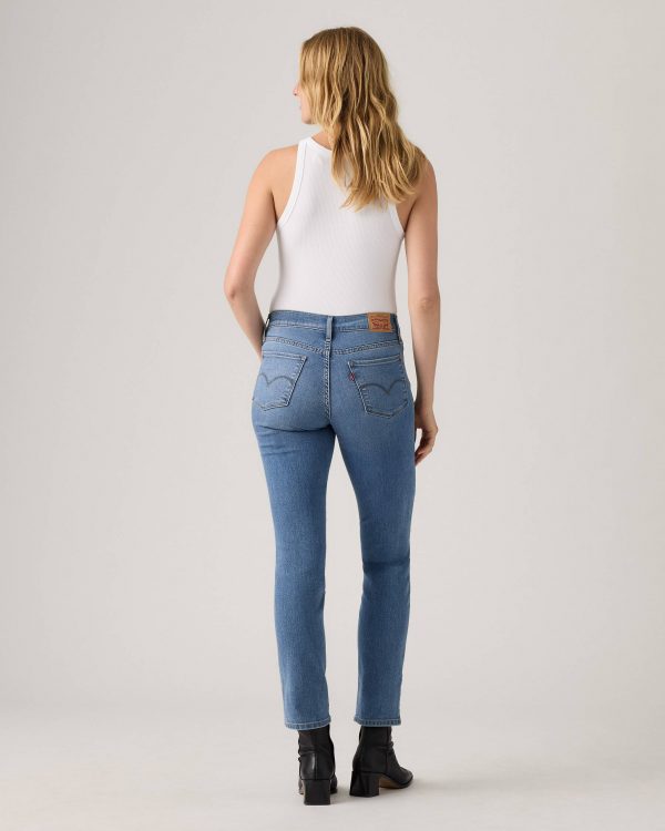 Jean femme coton élasthanne slim – Tendance & confort